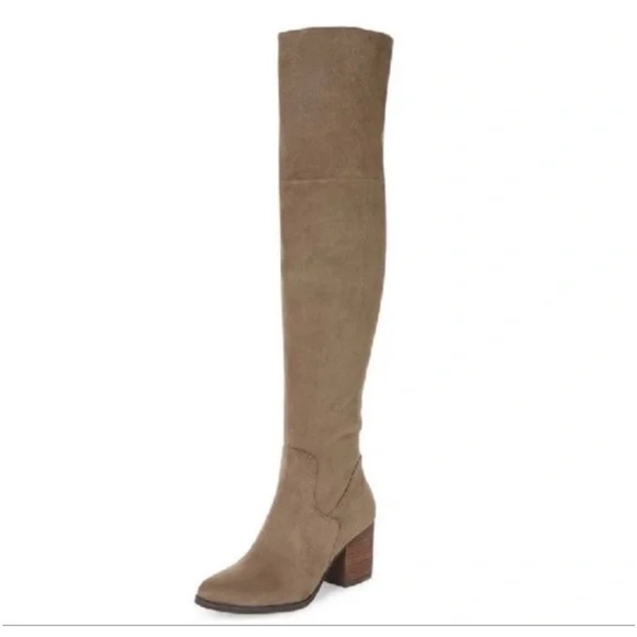 NEW BP Luke Over-the-Knee Boots - Size 7.5M TAUPE SUEDE - Picture 9 of 11